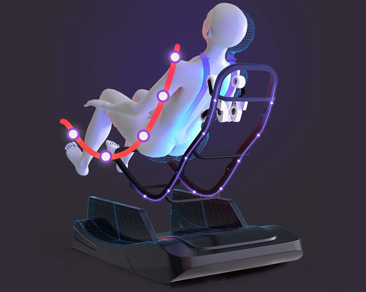 Массажное кресло Ergonova Mini RT Сhampagne