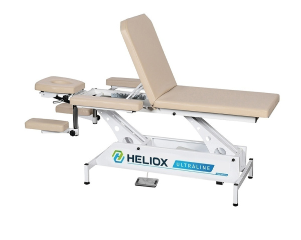 Массажный стол с электроприводом Heliox F1E3C (ширина ложа 550 мм)