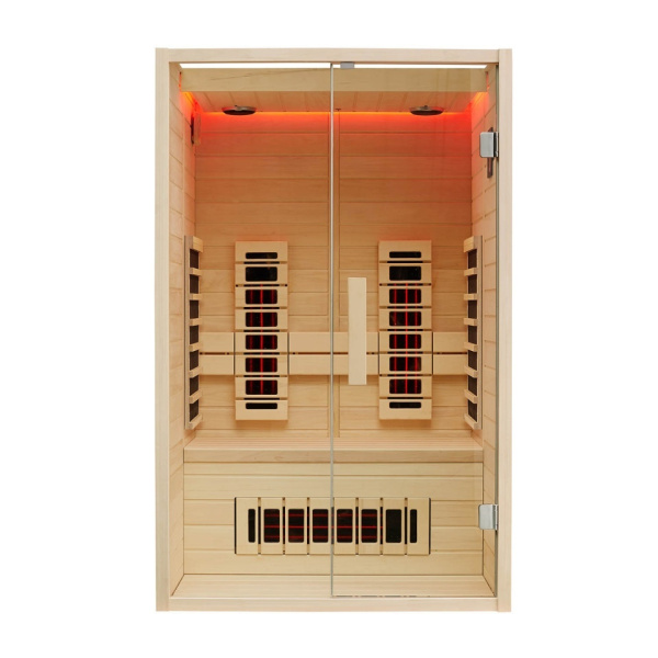Инфракрасная сауна Mexda WS-1808 красный кедр 1500*1050*1900